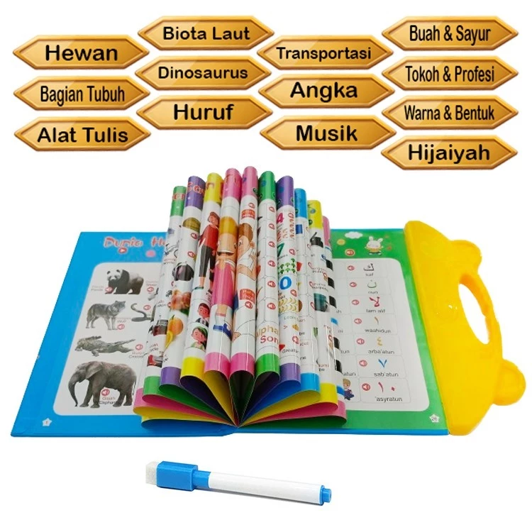 Buku Eksplorasi Bahasa Anak — Indonesia, Inggris & Arab - Foto 3